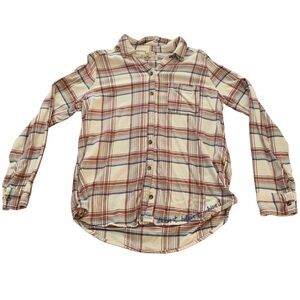 White Red and Blue Flannel